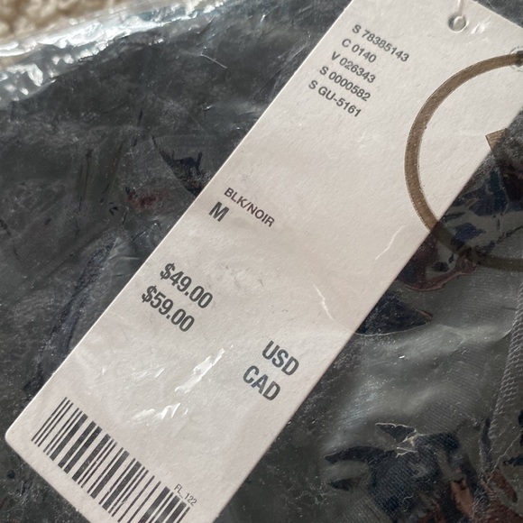 Out From Under Modern Love Ribcage Corset NWT Size M - Black - Picture 8 of 8